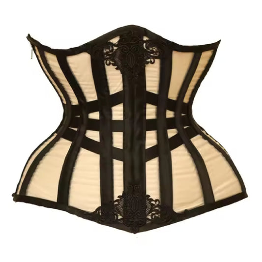 Tightrope- The Caged Look Corset with Lace Accents 2 Colors