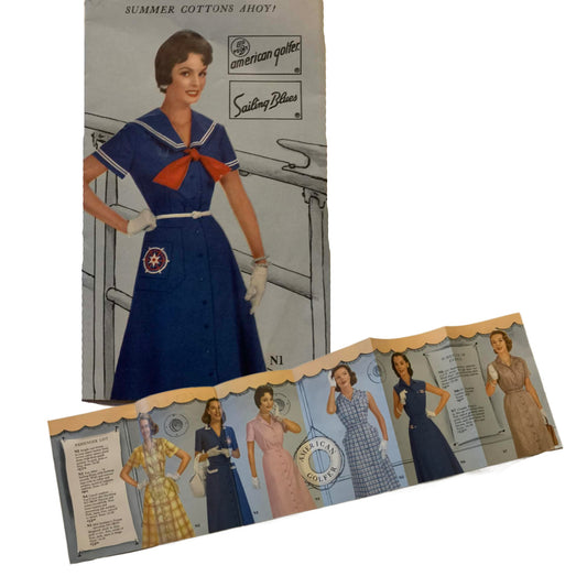 Best & Co Dress Advert Fold Out 1950s