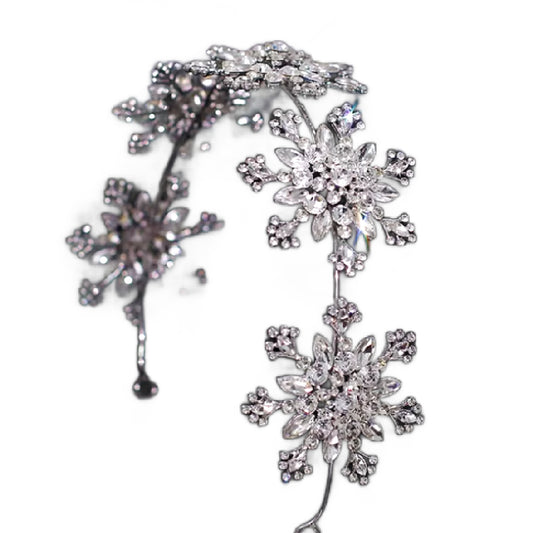 Elsa- the Rhinestone Snowflake Headband