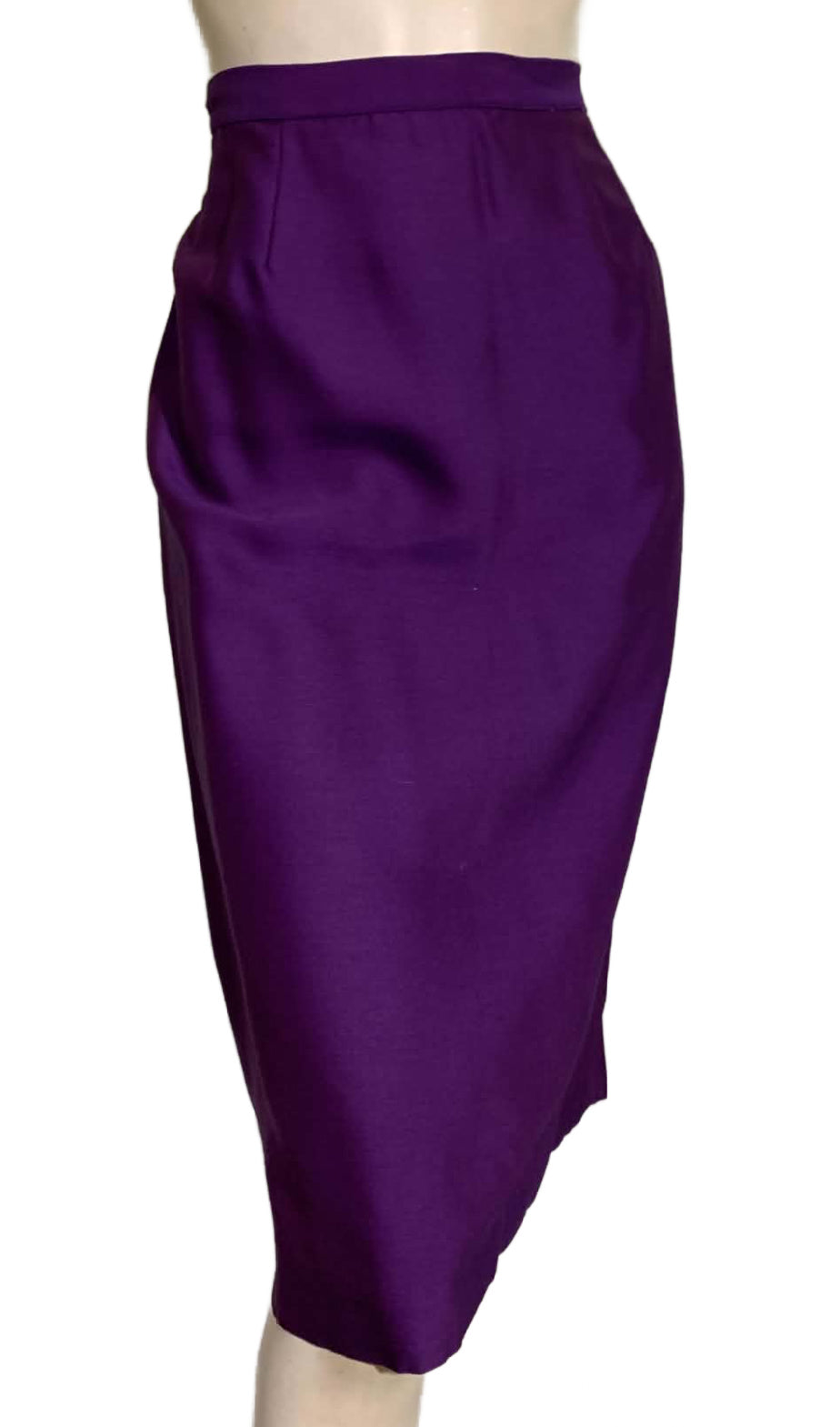 Purple 3 Piece Dress Set with Beads and Rhinestones circa 1960s