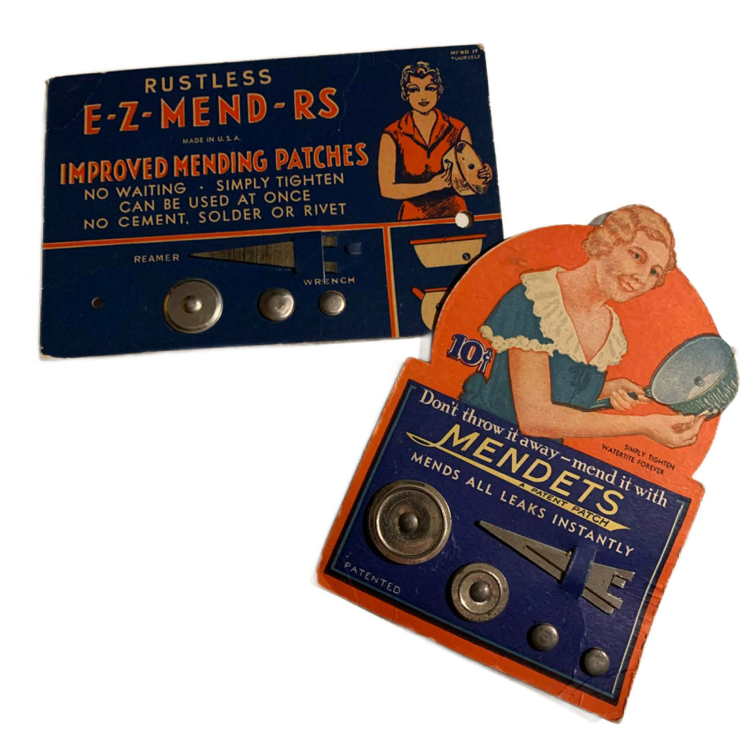 Pan Menders on Cards 1920s