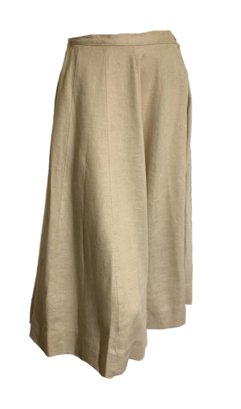 Irish Linen 2 Piece Dress Set with Beads and Rhinestones circa 1960s