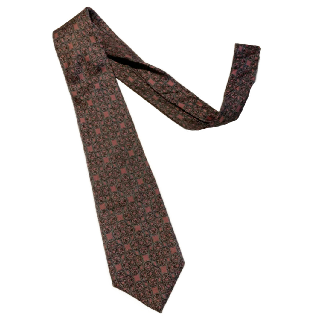 Pink and Grey Christian Dior Tie circa 1990s