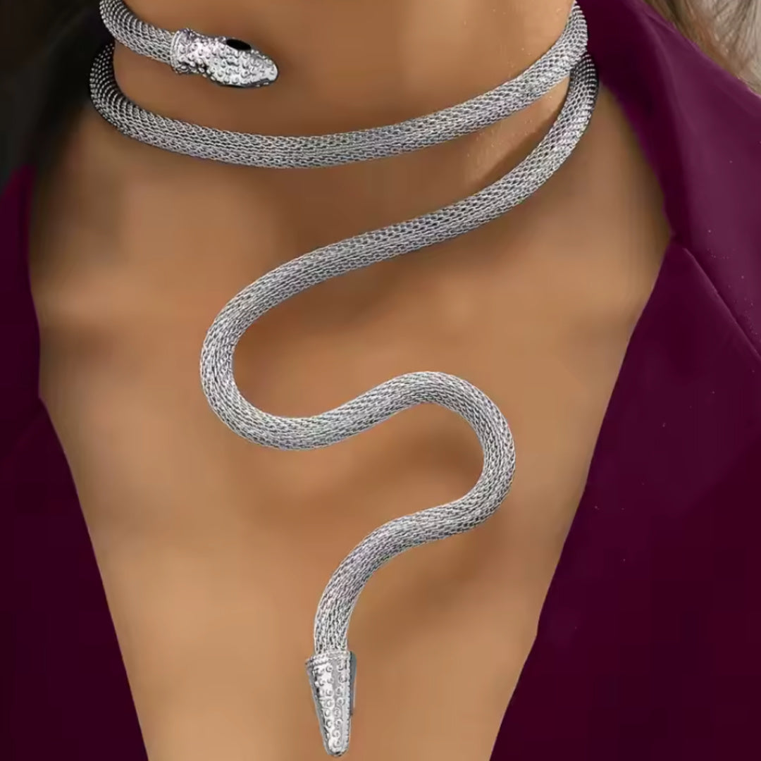 Gaia- the Serpent Wrap Necklace 2 Colors