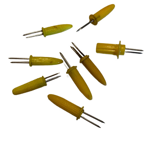 Corn Shaped Corn Holders 1960s