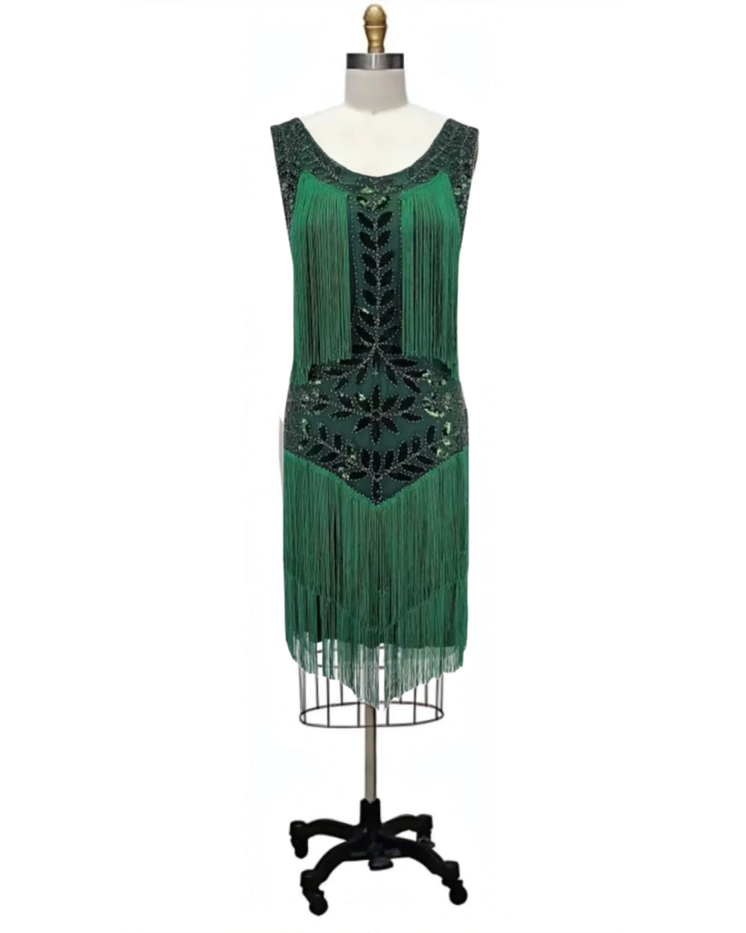 Gigglejuice- the Flapper Inspired Fringed Beaded Tunic Dress 3 Colors