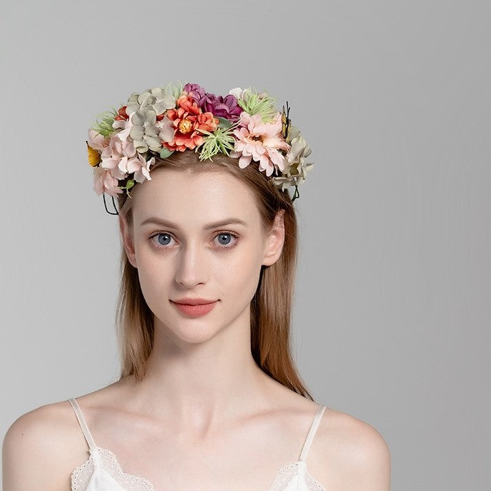 Butterfly and Flower Headpiece