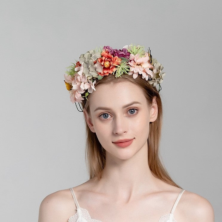 Butterfly and Flower Headpiece