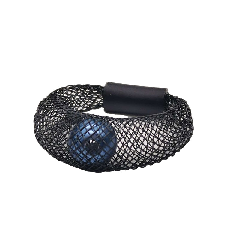 Ball- the Mesh Tube Ring with Ball Accent Additional Styles