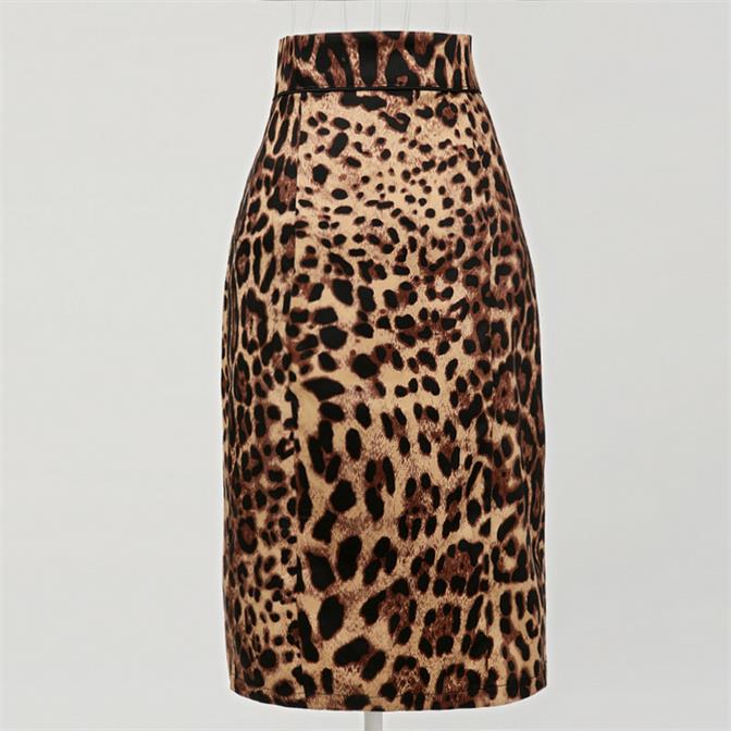 Vixen- the Leopard Print Retro Pencil Skirt