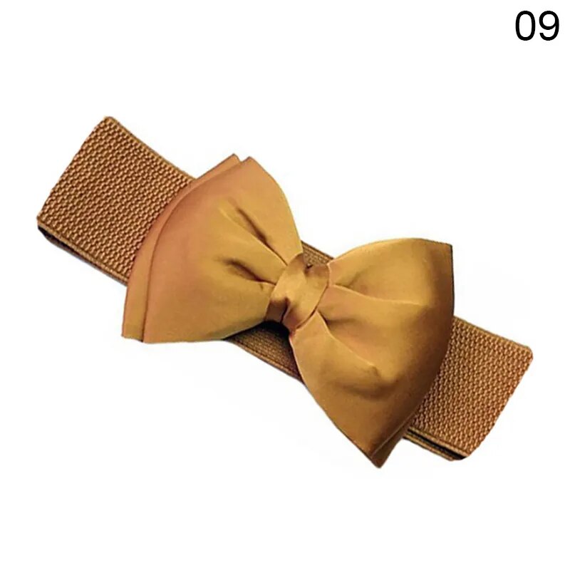 Gifty- the Classic Little Bow Front Belt 12 Colors