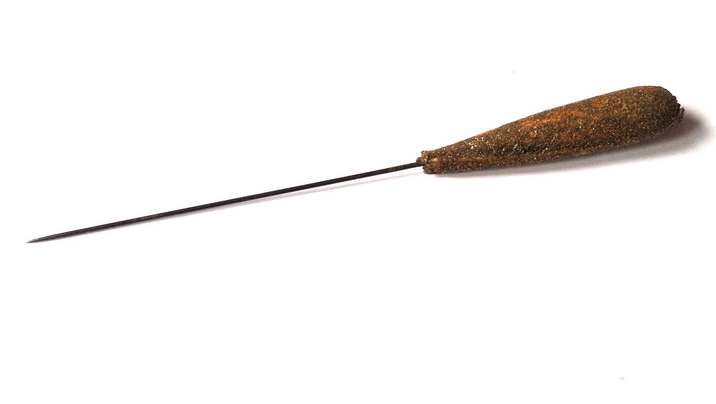 Glittery Cattail Tipped Hat Pin circa Early 1900s