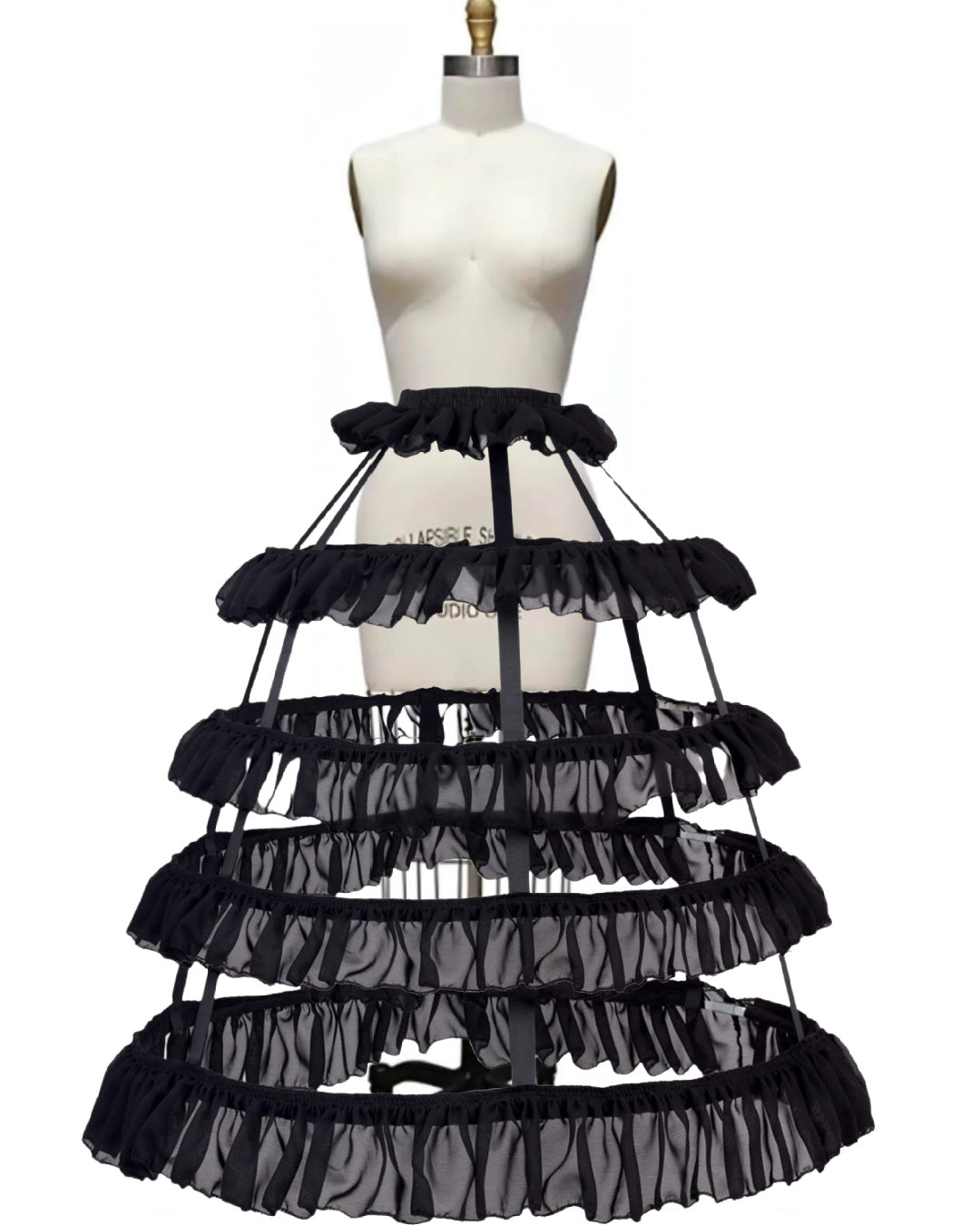 Hoopla- the Ruffled Cage Hoop Petticoat Skirt