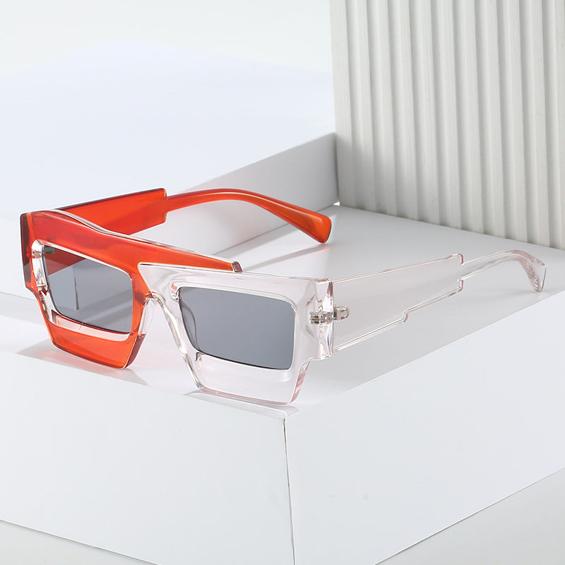 Simon- the New Wave Two-Tone 80s Inspired Sunglasses