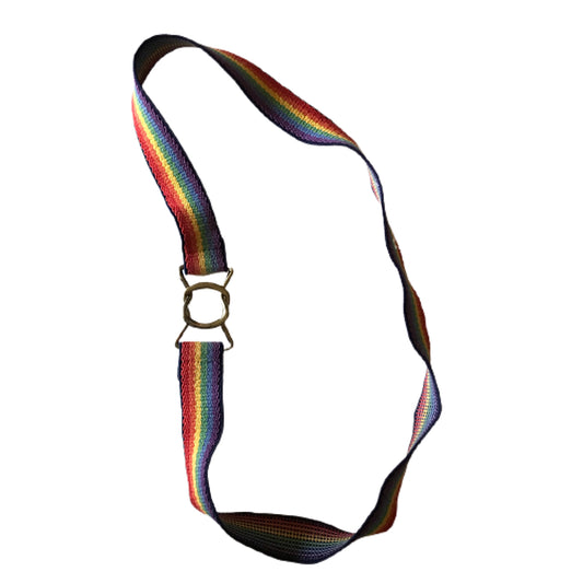 Rainbow Elastic Belt circa 1980s M
