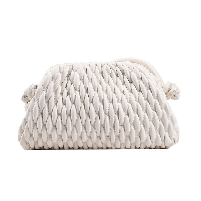 Weave- the Basket Weave Fabric Cord Handbag 4 Colors