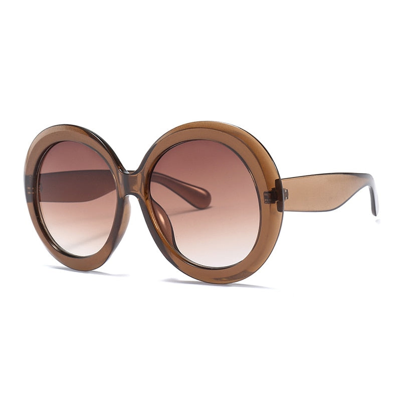 Onassis- the BIG Round Vintage Style Sunglasses
