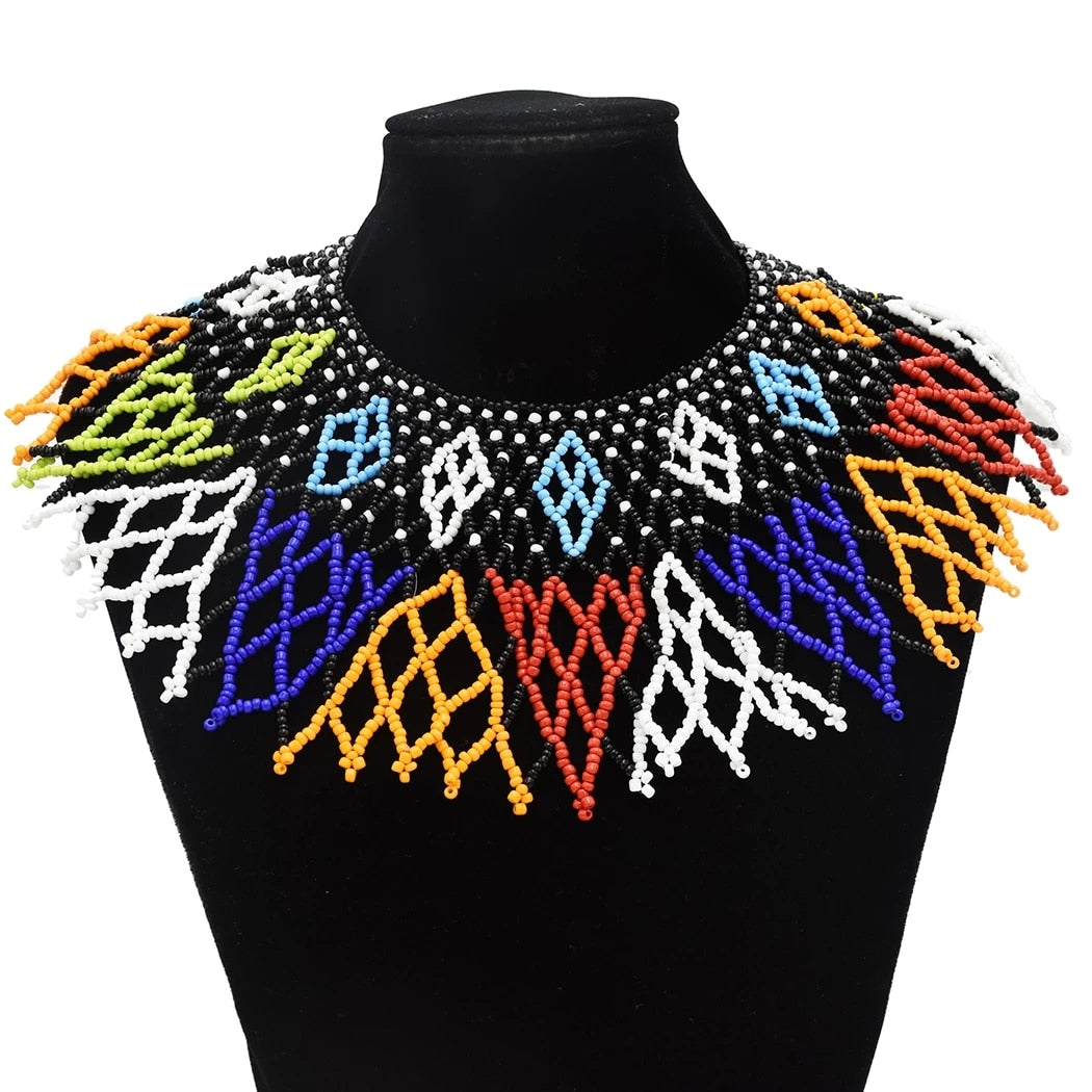 Micro- the Beaded Collar Collection