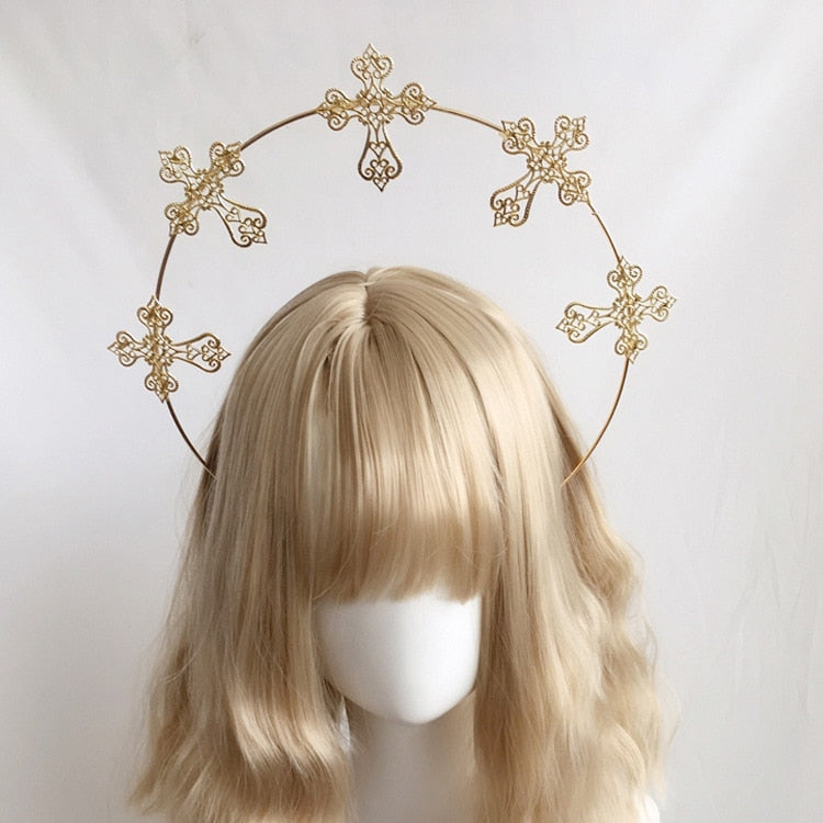 Angelic- the Feathered Halo Headpiece 4 Styles