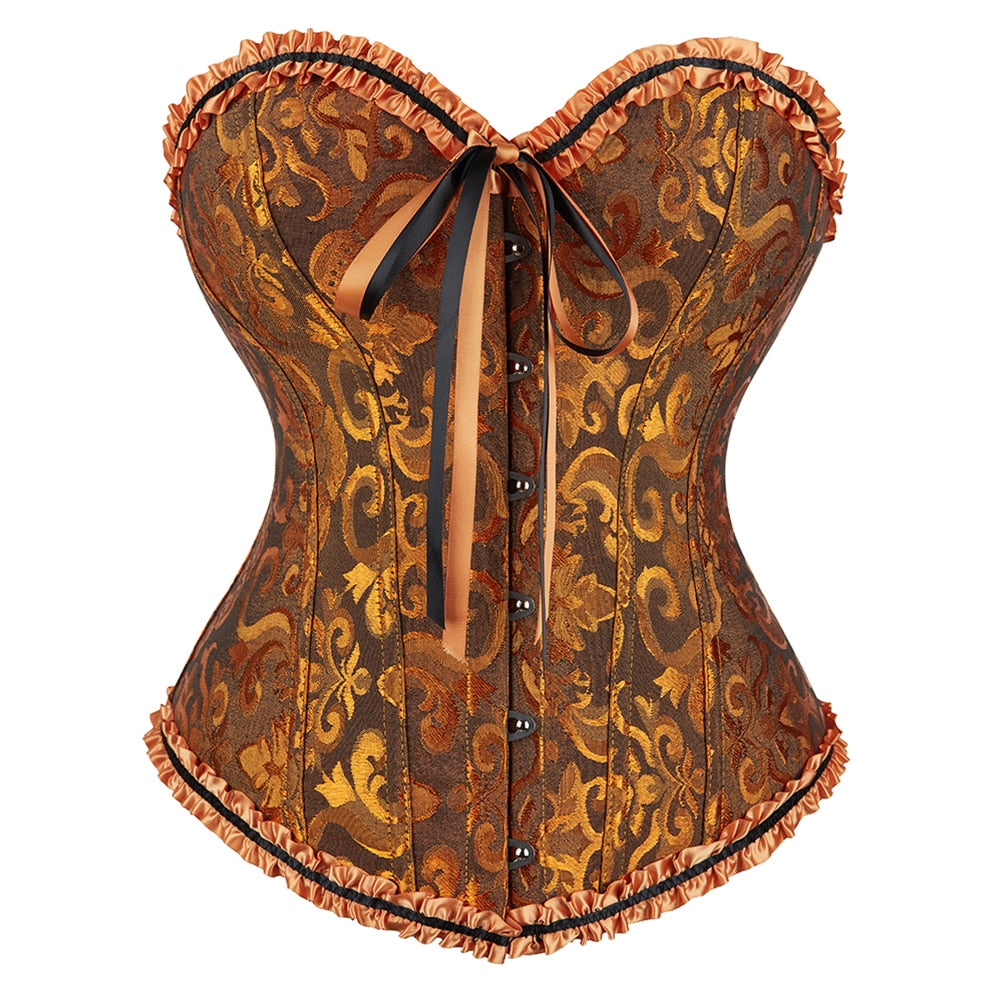 Hourglass- Faux Leather Corset