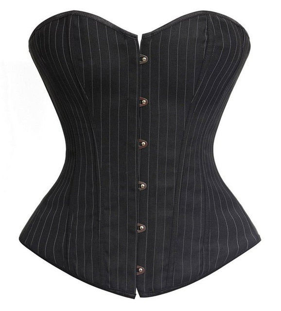 Madge- the Pinstriped Bustier Top 2 Styles