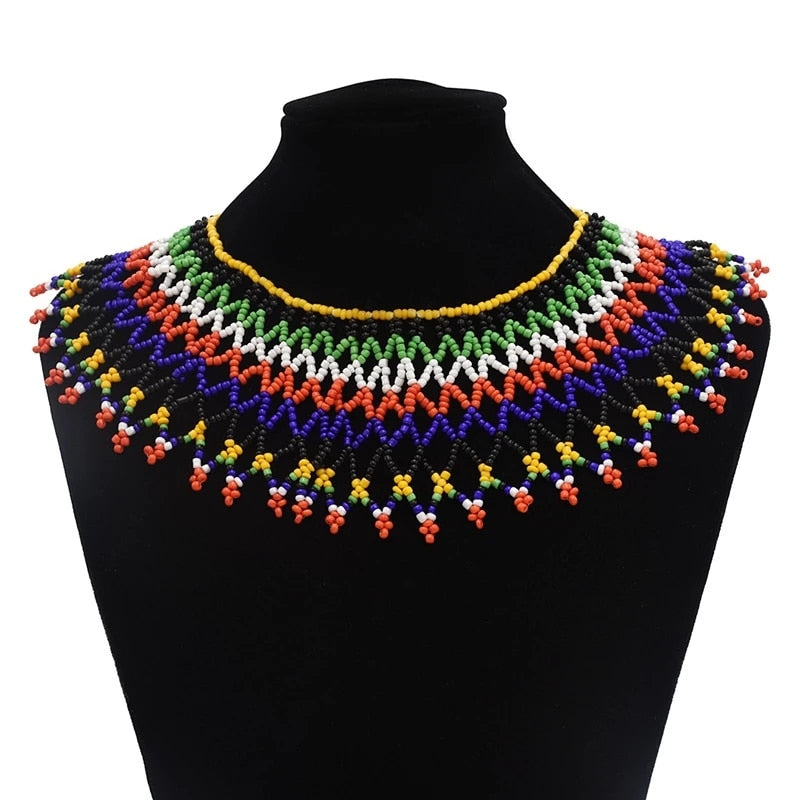 Micro- the Beaded Collar Collection