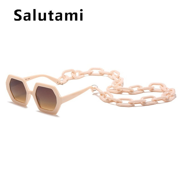 Links- the Chunky Chain 60s Style Sunglasses 5 Colors