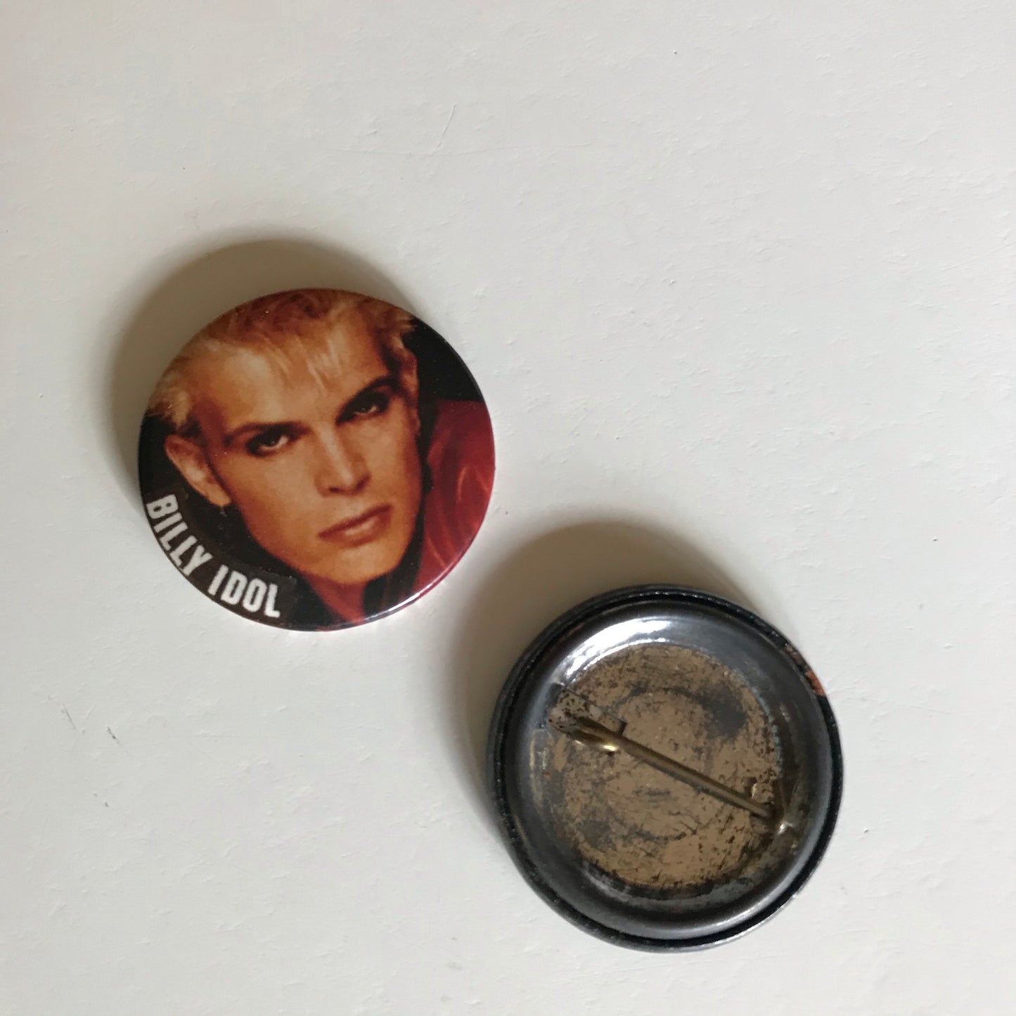 Billy Idol Pin Button Collection circa 1980s