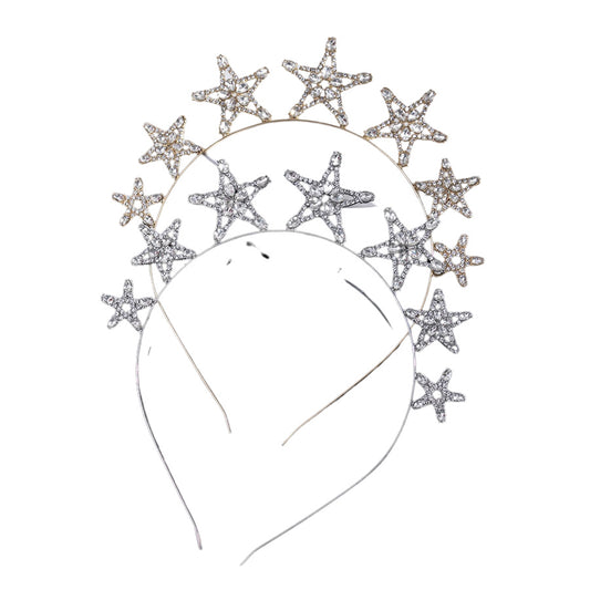 Rhinestone Star Headband 2 Colors
